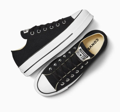 CHUCK TAYLOR ALL STAR LIFT PLATFORM LOW (BLACK)