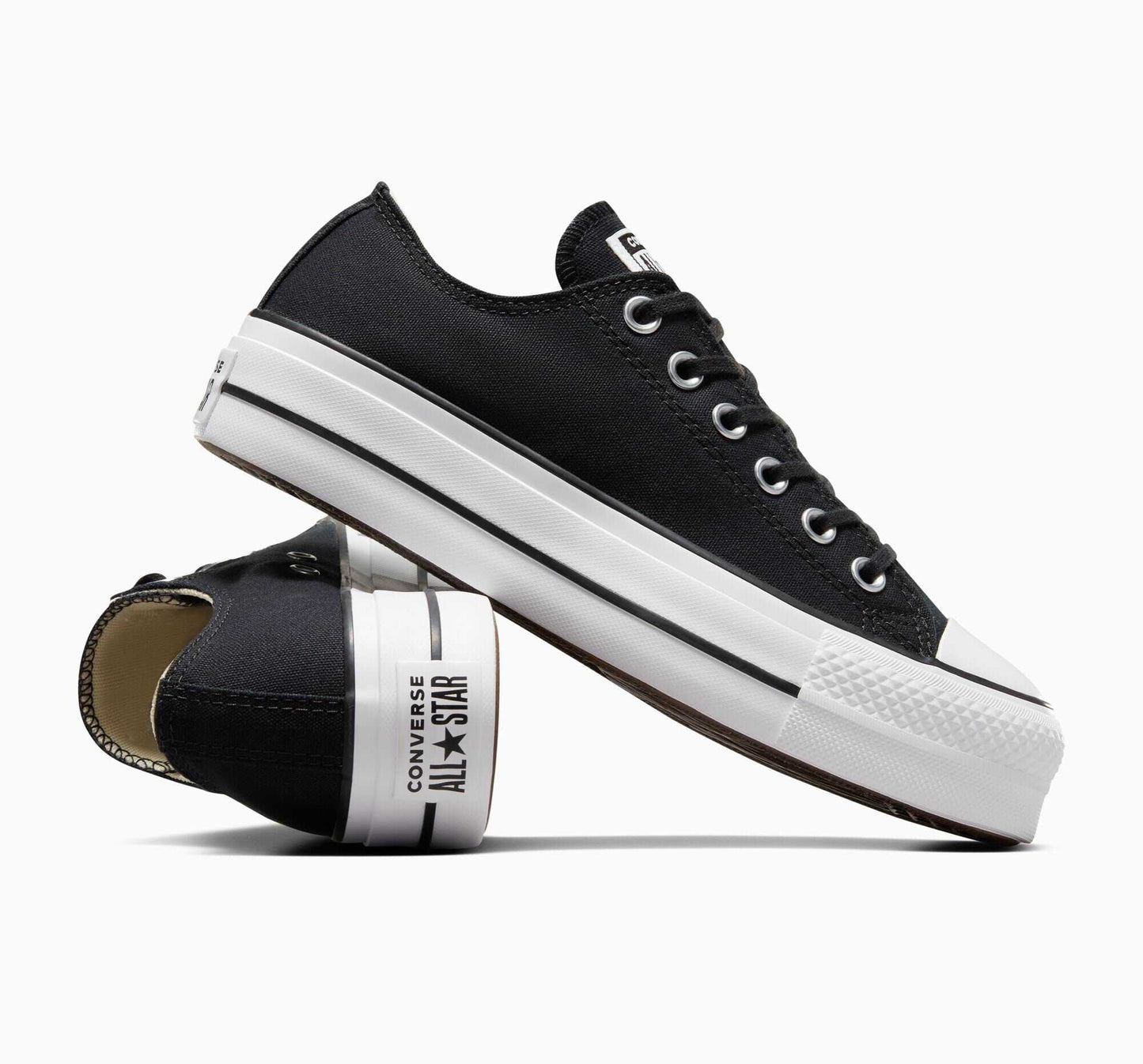 CHUCK TAYLOR ALL STAR LIFT PLATFORM LOW (BLACK)