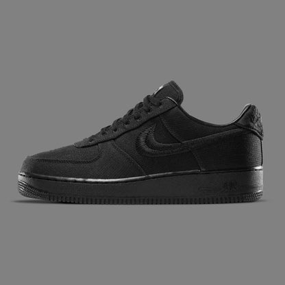 AIR FORCE 1 LOW STUSSY (BLACK)