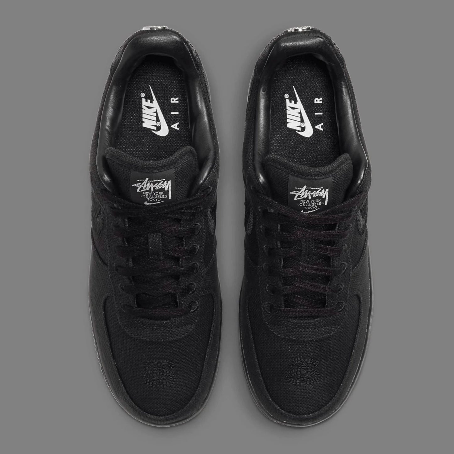 AIR FORCE 1 LOW STUSSY (BLACK)