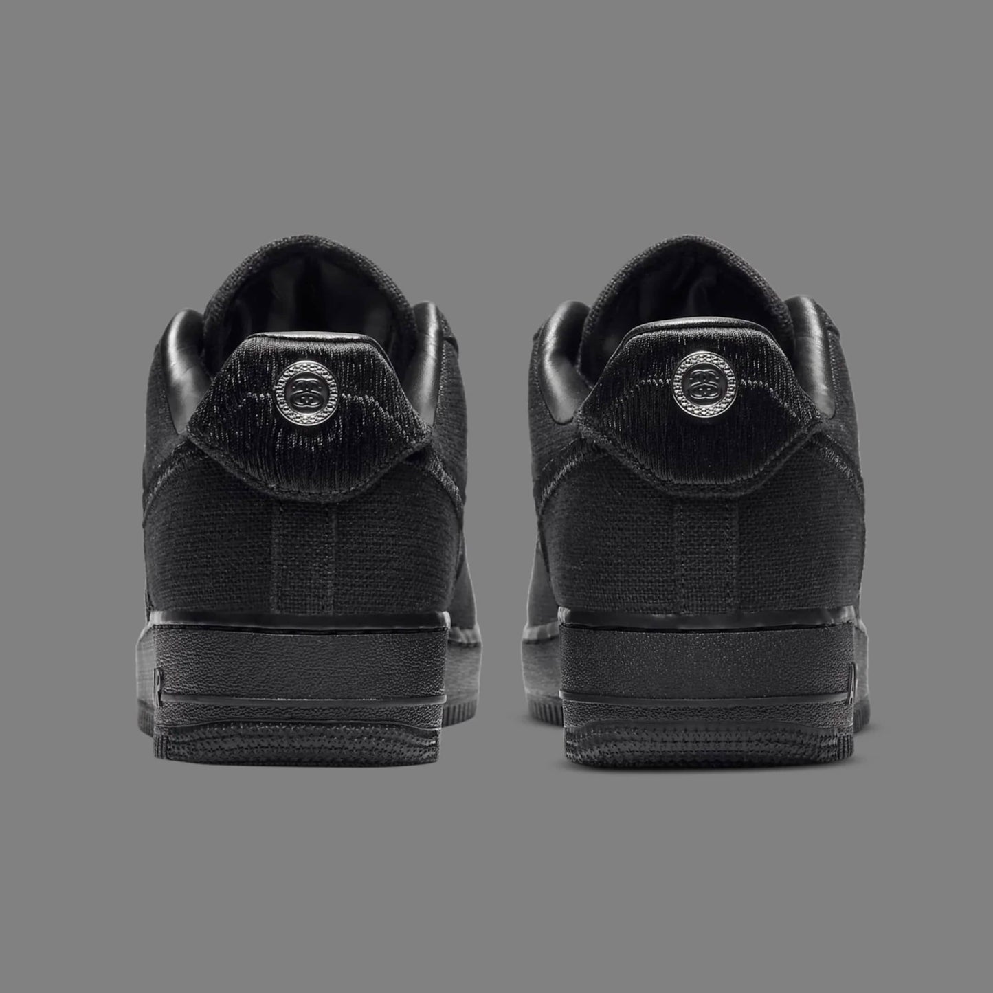 AIR FORCE 1 LOW STUSSY (BLACK)